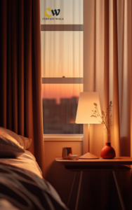 blackout curtains