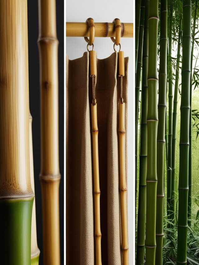 Eco-Friendly Elegance: Bamboo Curtain Rods for Every Home